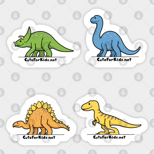 DinoKids Multi-Pack - Branded Stickers Sticker by VirtualSG